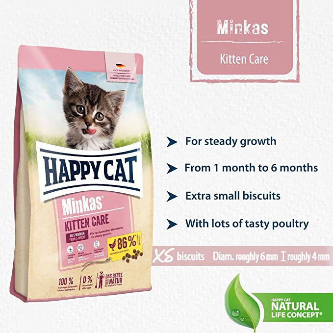 Happy cat minkas kitten care 10Kg