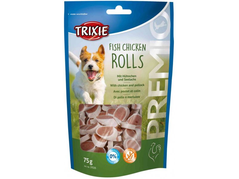 لفائف دجاج تريكسي السمكية 75 جرام