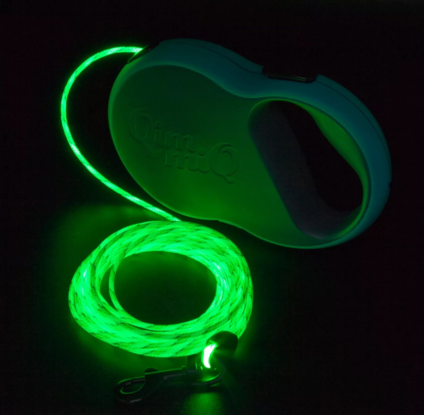 مقود كلب قابل للسحب ومضاء بطول 5 أمتار