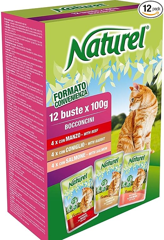 Naturel Multipack with Beef - Rabbit - Salmon 12X
