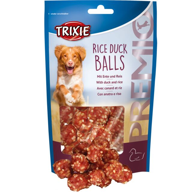 Trixie Rice Duck Balls 80g