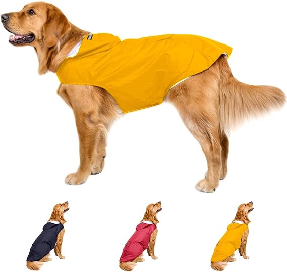 معطف واق من المطر للكلاب من YIEPAL