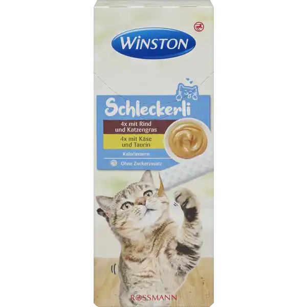 وینستن گۆشتی مانگا و چیمەنی پشیلە، پەنیر و تاورین 120g