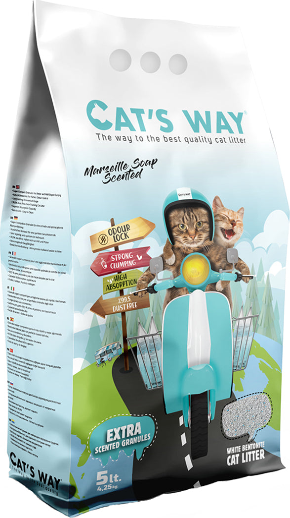 CATS WAY Betonite Sand Marseille 10L