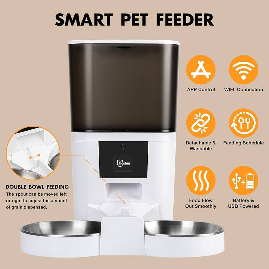 وحدة تغذية أوتوماتيكية هوفن 6 لتر