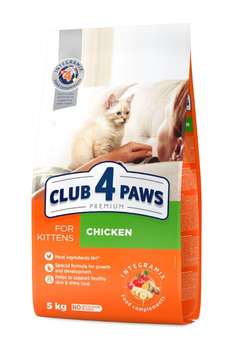 Club 4 Paws Kitten Chicken 5Kg