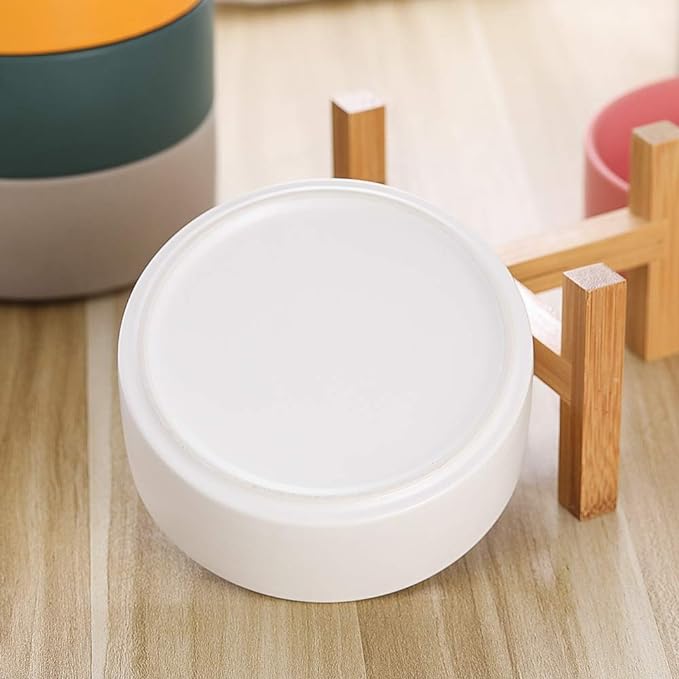 طبق طعام مرتفع مع حامل للمياه 16 سم