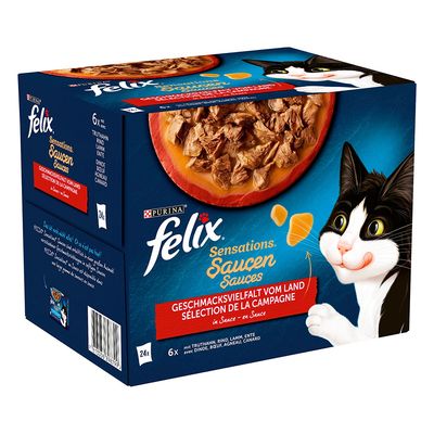 Felix Sensations Meaty Selection 24X