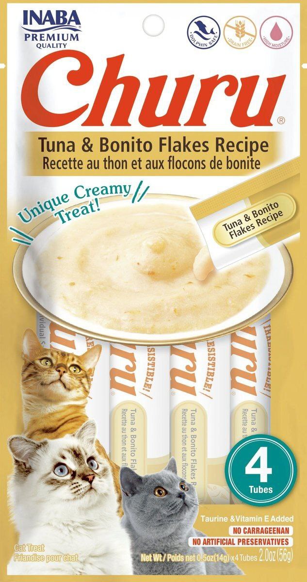 Churu Tuna and Bonito Flakes Recipe 4X