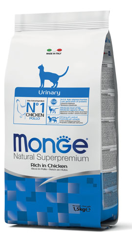 Monge Natural Urinary Feline Rich in Chicken 1,5Kg