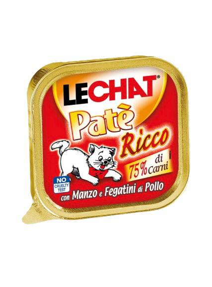 Lechat Beef & Chicken Liver 100g
