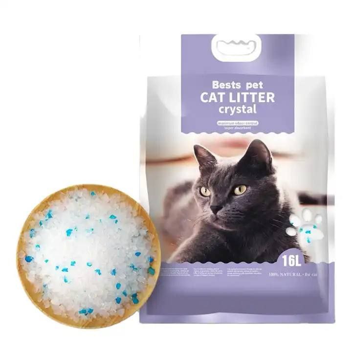 Cat Litter Crystal Small Granules 16L