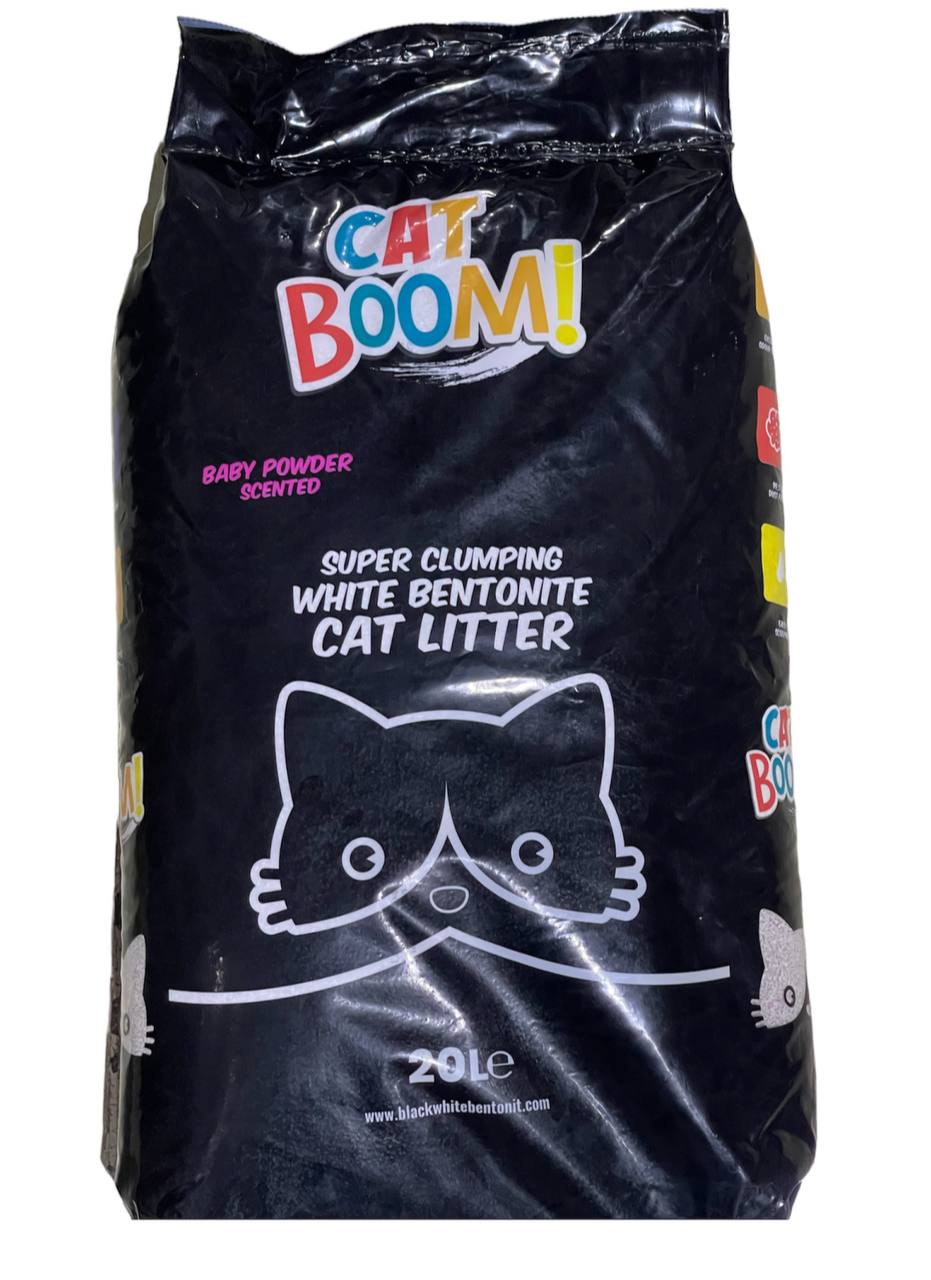Cat Boom! Cat Litter Baby Powder 20L