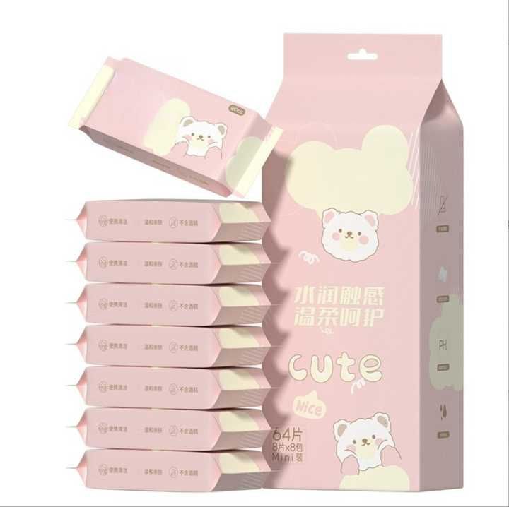Mini Wet Wipes 64pcs