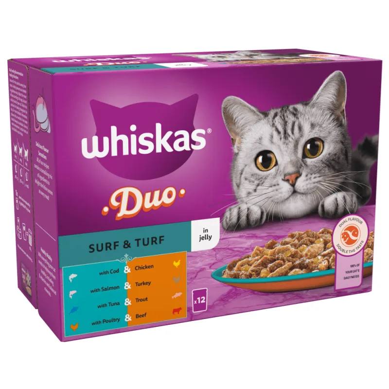 Whiskas Surf & Turf In Jelly 12X