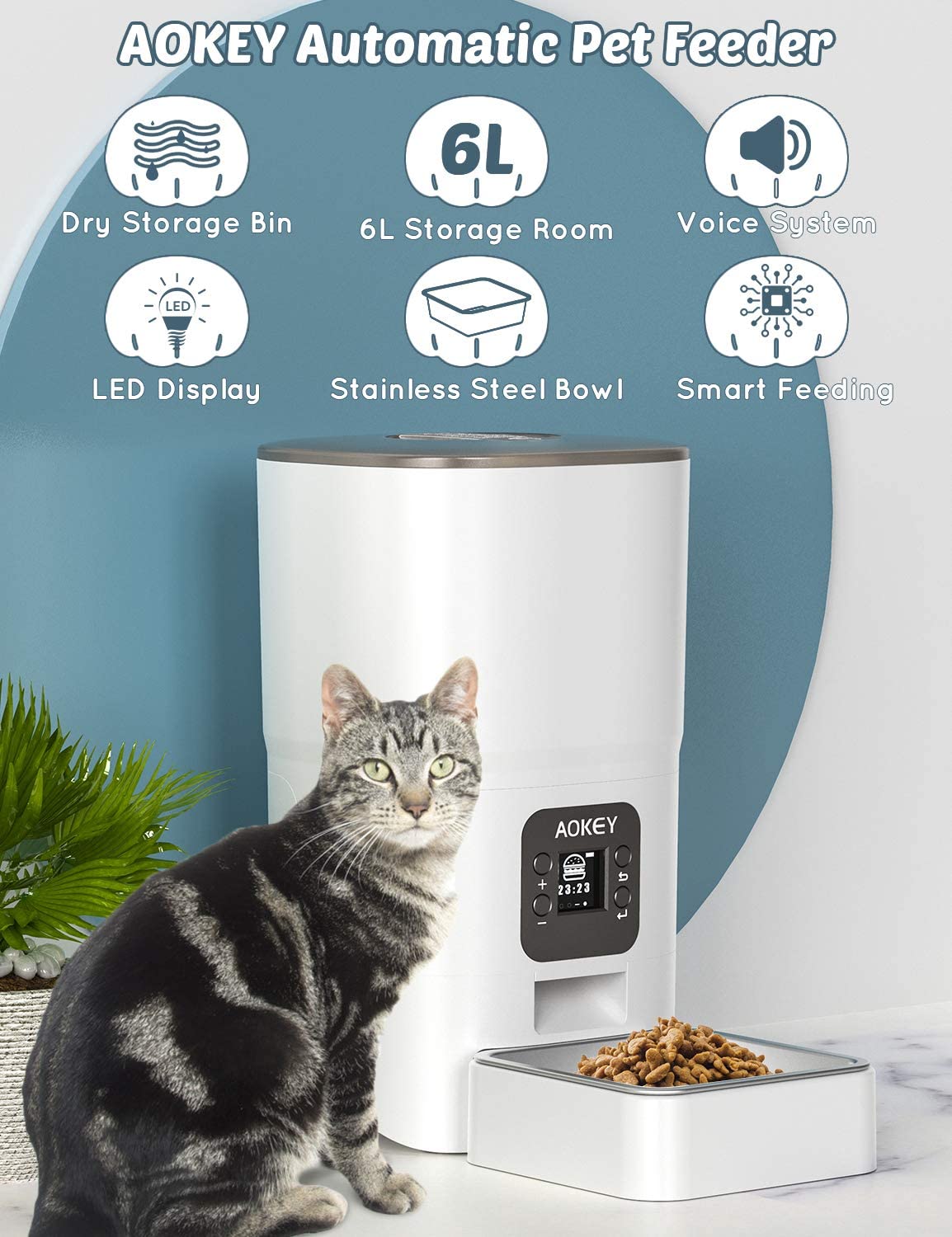 وحدة تغذية الحيوانات الأليفة 