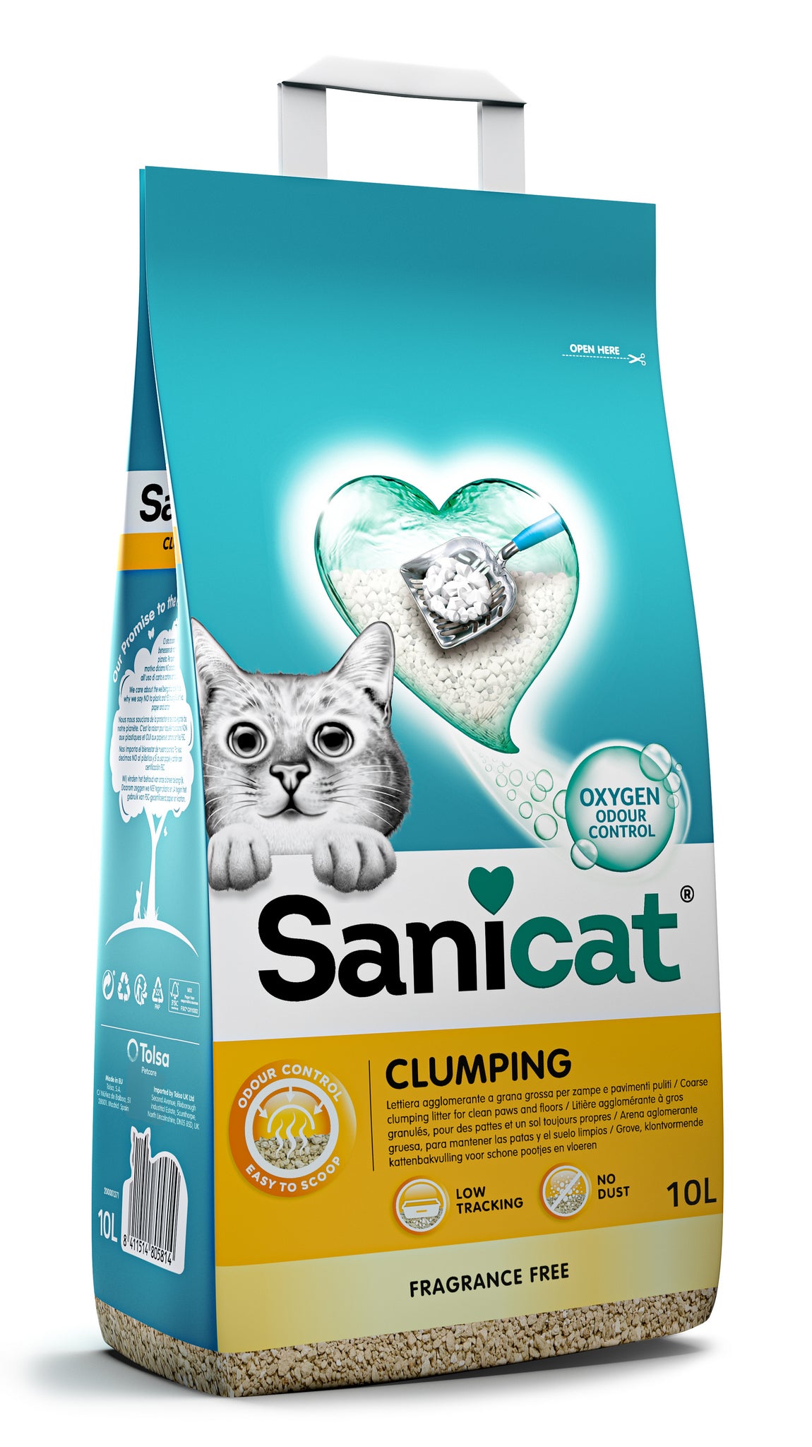 Sanicat Fragrance Free 10L
