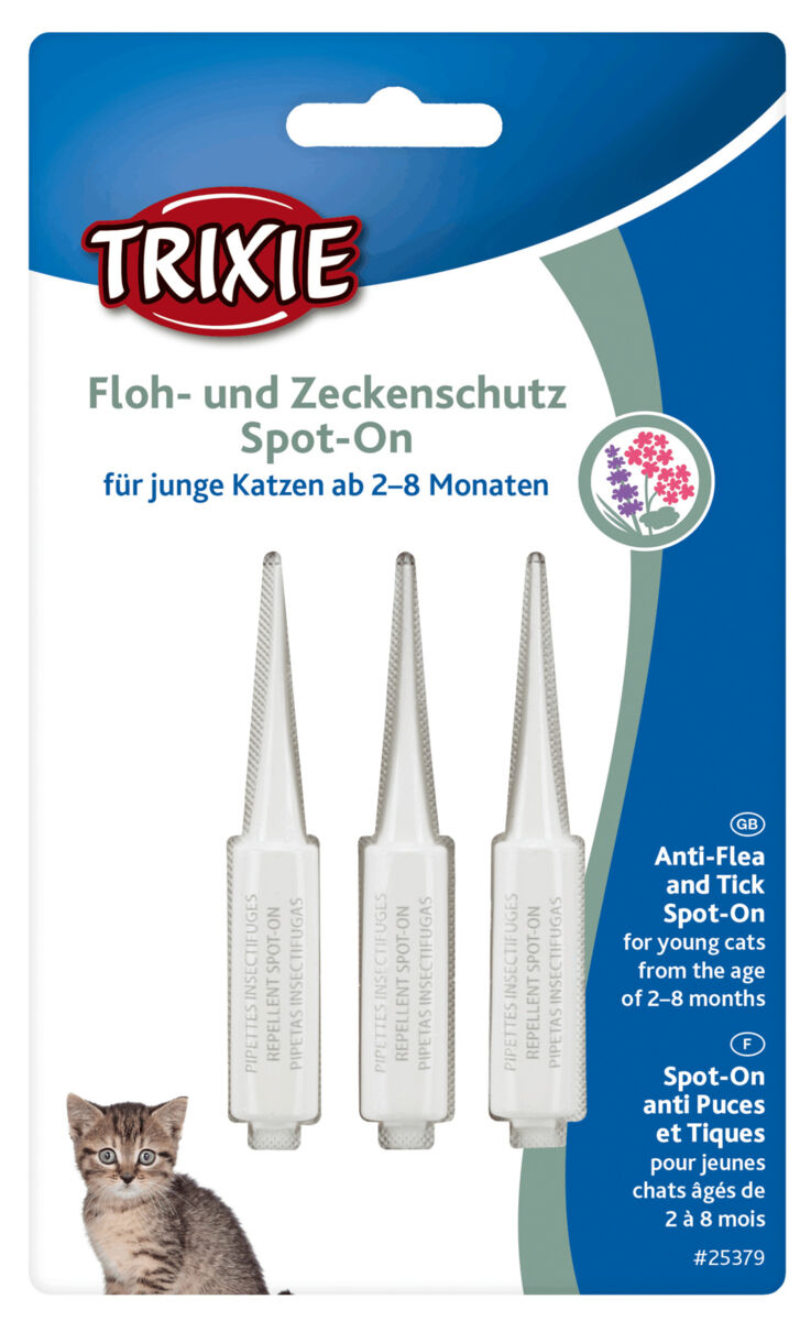Trixie Anti-Flea & Tick Kitten 3X