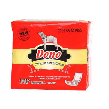 لفافات دونو للرجال للاستخدام مرة واحدة، 10 قطع
