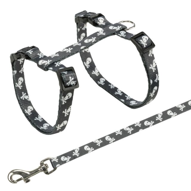 حزام تريكسي جونيور باللونين الأبيض والأسود