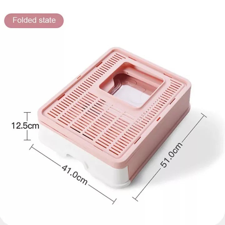 خۆڵەمێشی بۆکسی زبڵ و خاشاک کە دەتوانرێت بچەمێنرێتەوە 