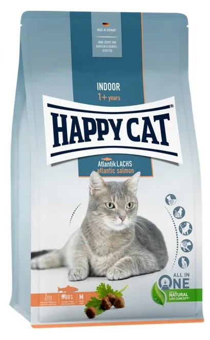 Happy Cat Indoor Atlantic Salmon 4Kg