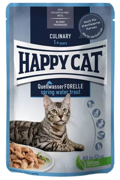 Happy Cat Spring-Water Trout 85g