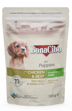 Bonacibo Puppies Chicken & Beef 1X