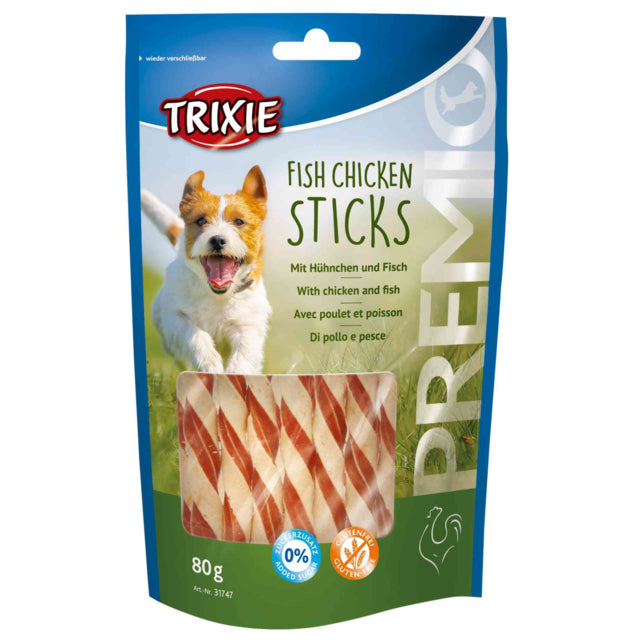 Trixie Fish Chicken Sticks 80g