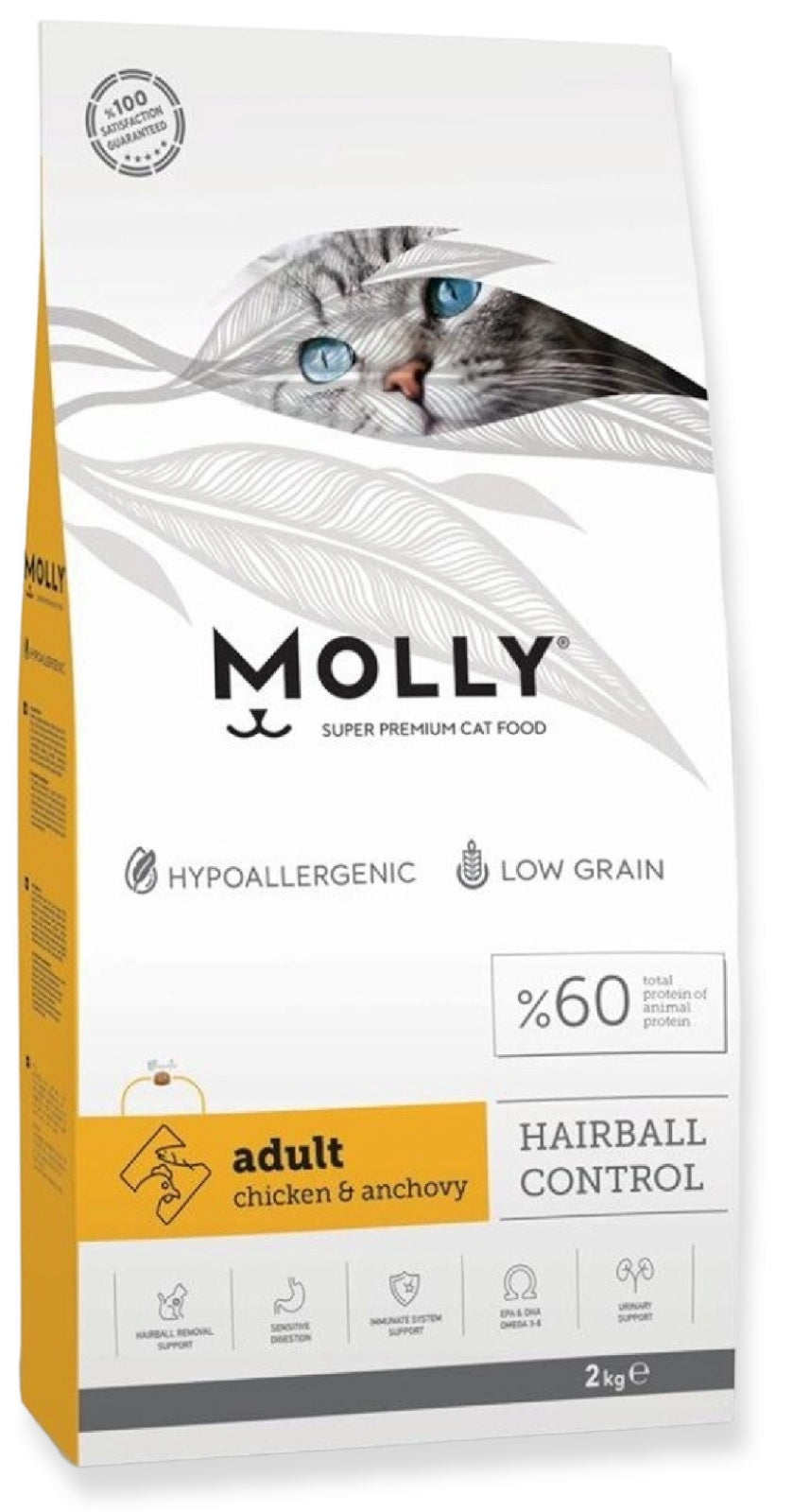 Molly Chicken & Anchovy 2Kg