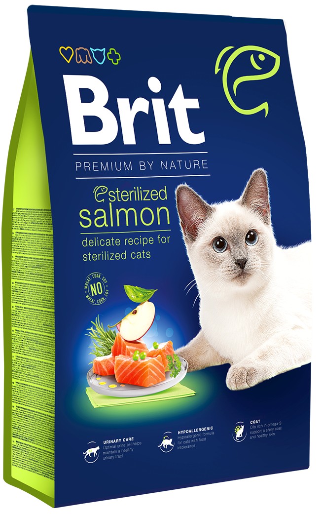 Brit Adult Sterilized Salmon 1,5Kg