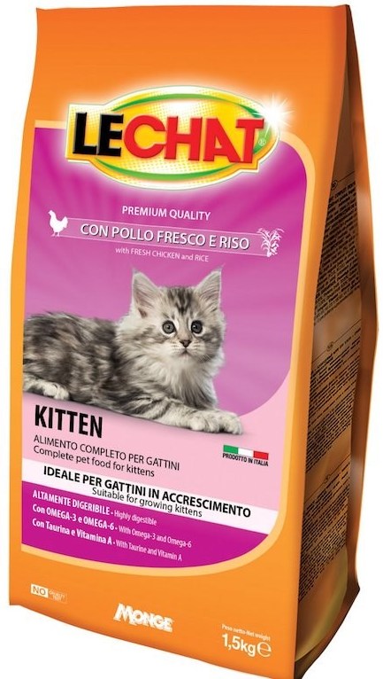 Lechat kittens - Chicken and Rice 1,5Kg