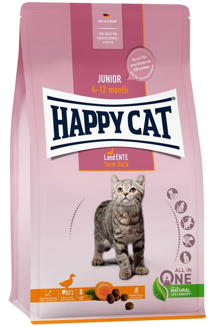 Happy Cat Junior Farm Duck 1,3Kg