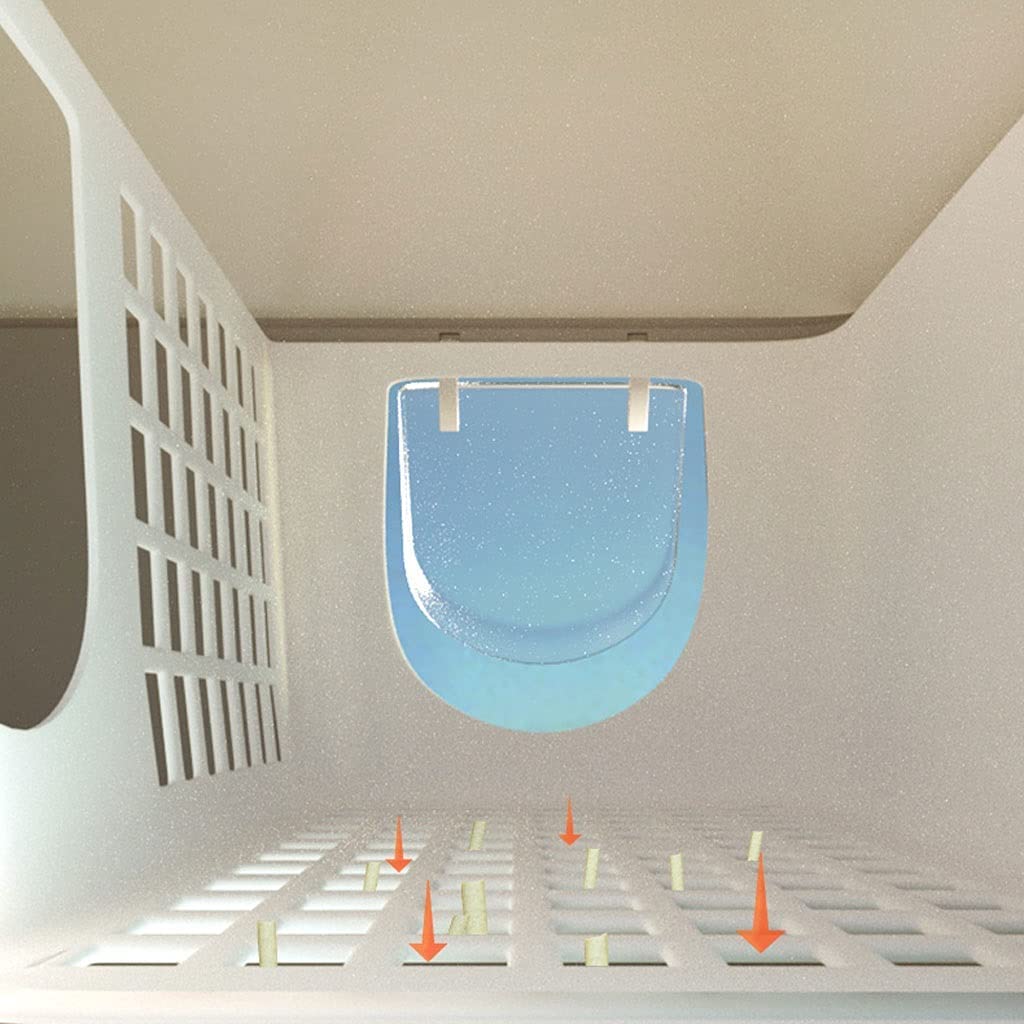 Semi Enclosed Cat Litter Box 44cm