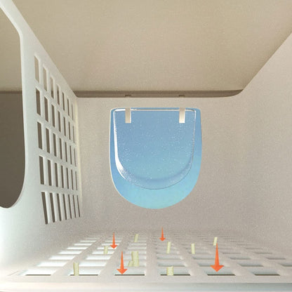 Semi Enclosed Cat Litter Box 44cm