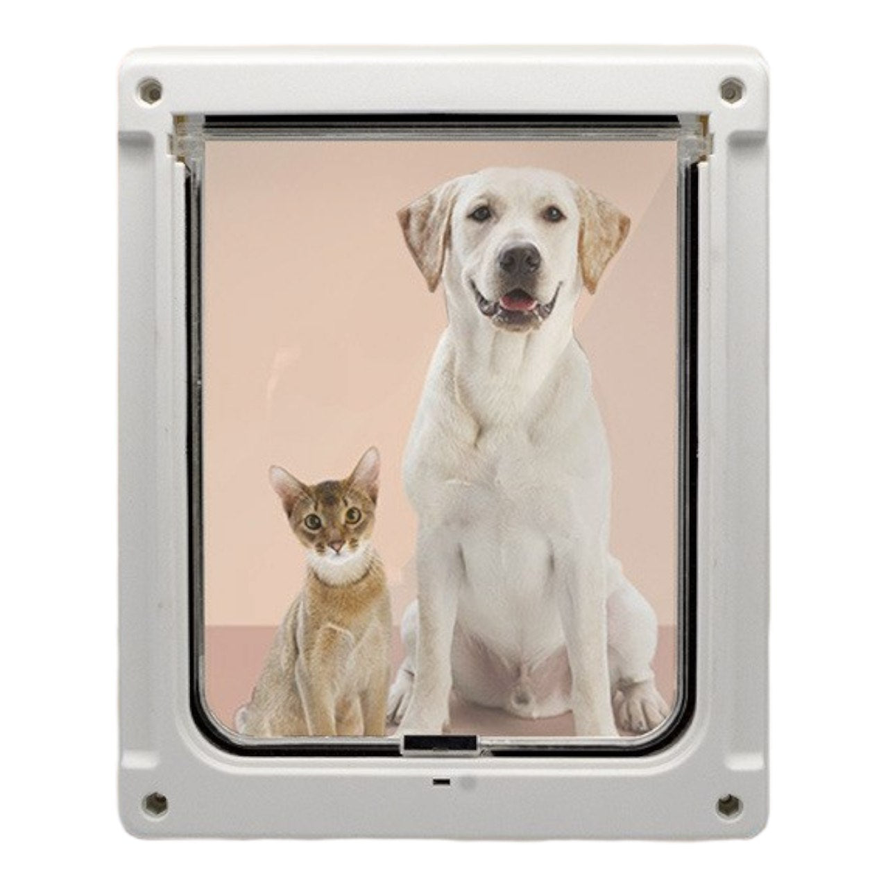 Self-Closing Flap Door - Grey