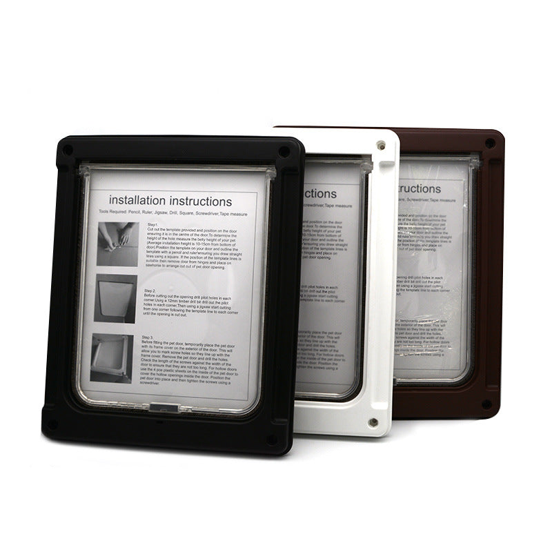 Self-Closing Flap Door - Grey