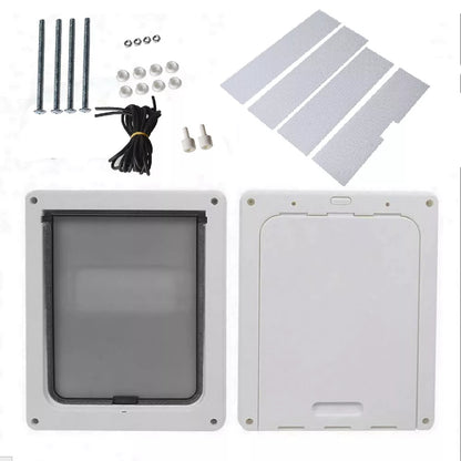 Self-Closing Flap Door - Grey