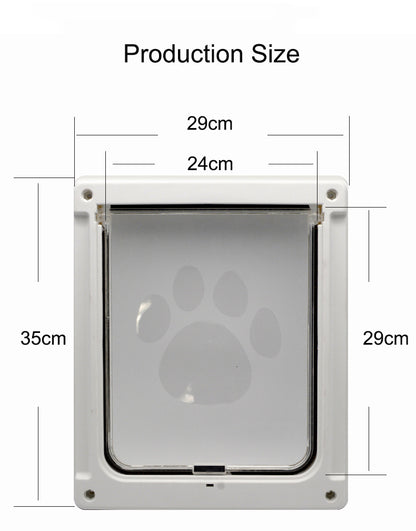 Self-Closing Flap Door - Grey