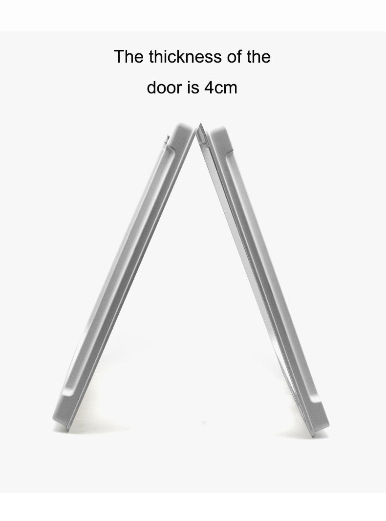 Self-Closing Flap Door - Grey