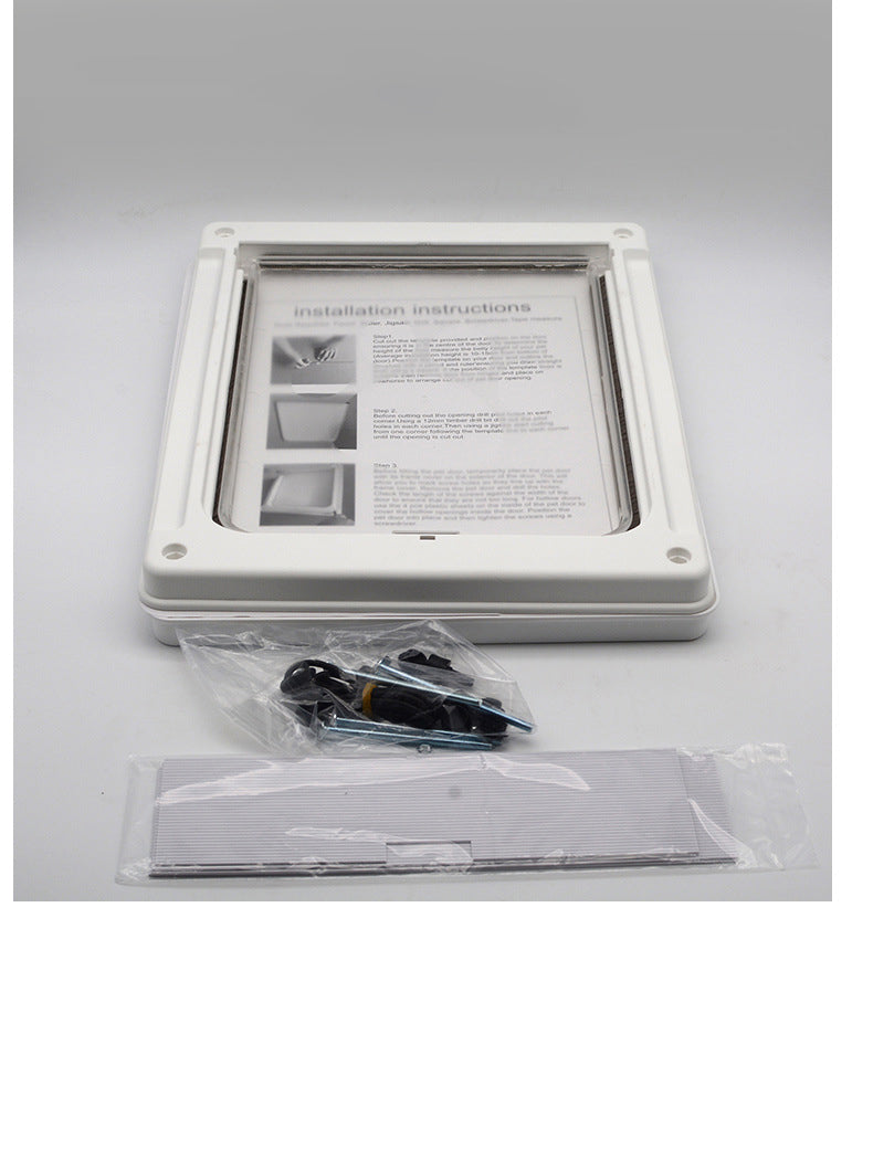 Self-Closing Flap Door - Grey