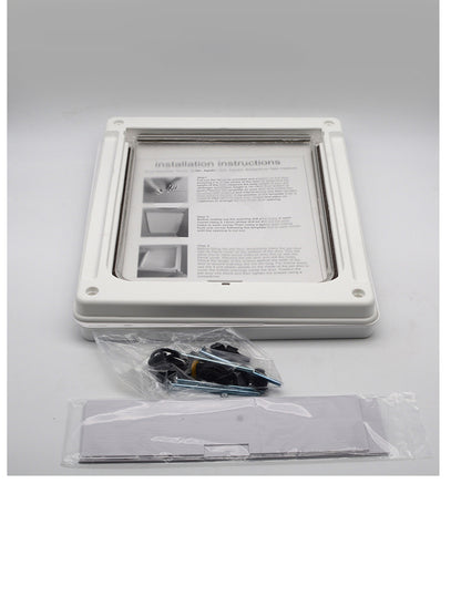 Self-Closing Flap Door - Grey