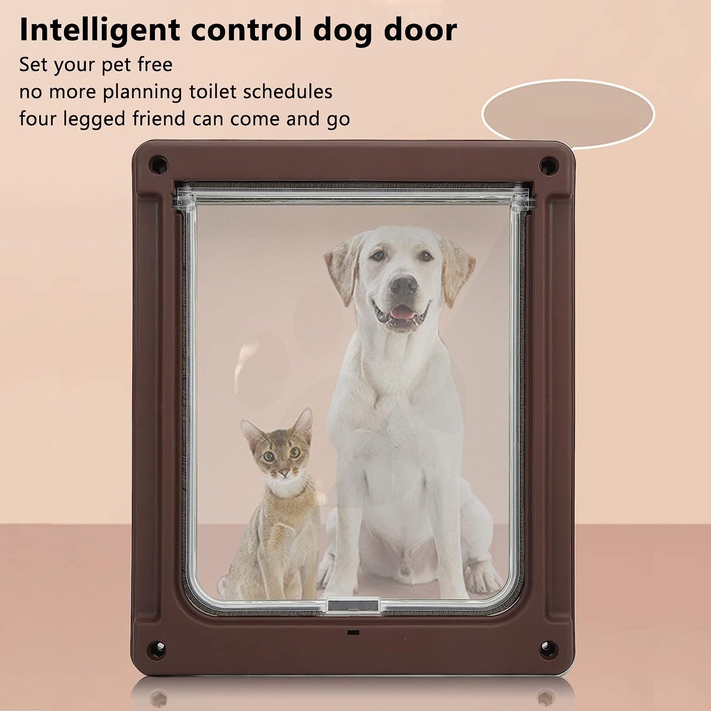 Self-Closing Flap Door - Grey