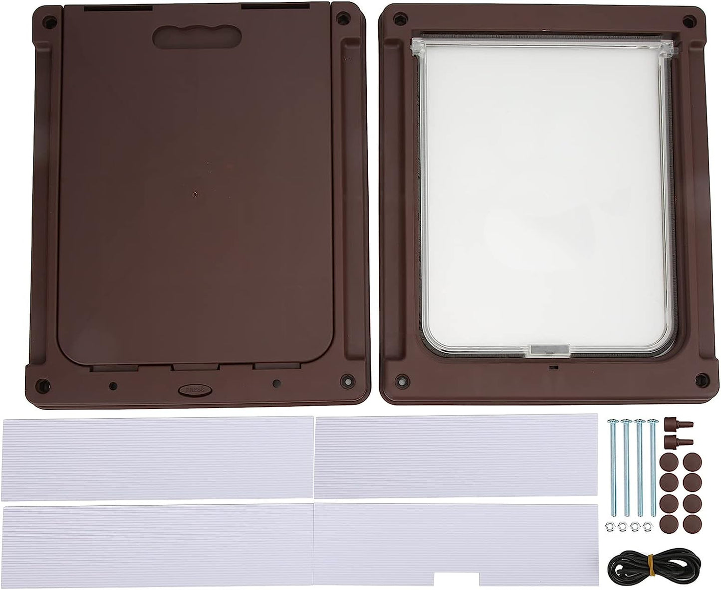 Self-Closing Flap Door - Grey