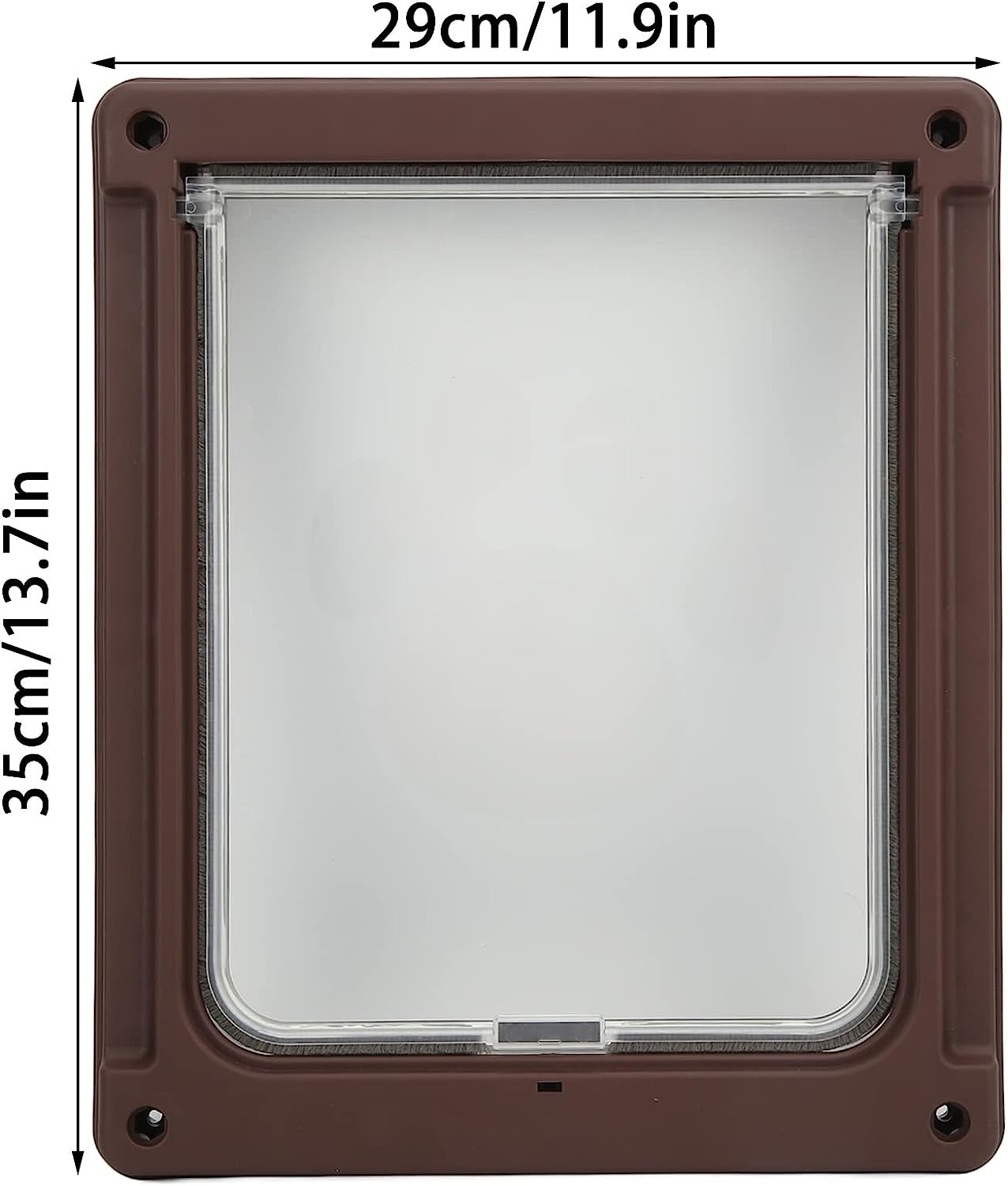 Self-Closing Flap Door - Grey