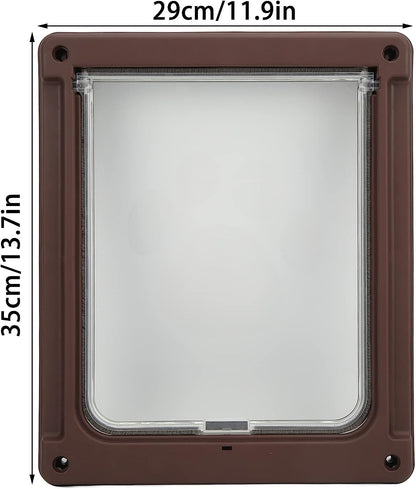Self-Closing Flap Door - Grey