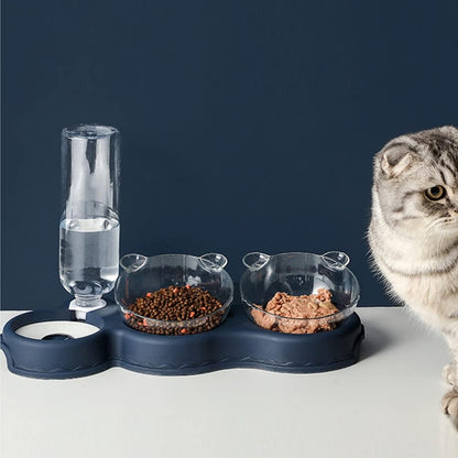 وحدة تغذية مزدوجة وموزع مياه 