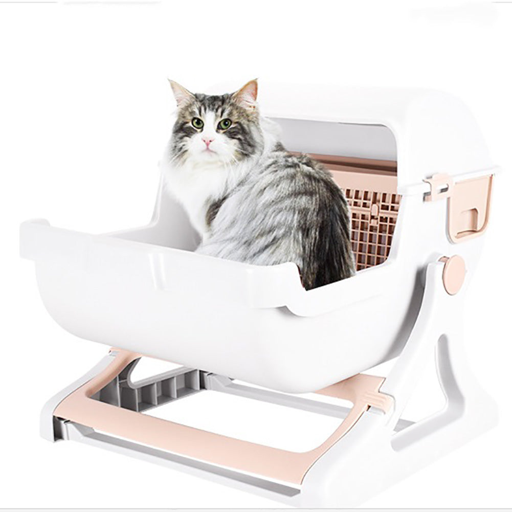 Semi-Automatic Litterbox green