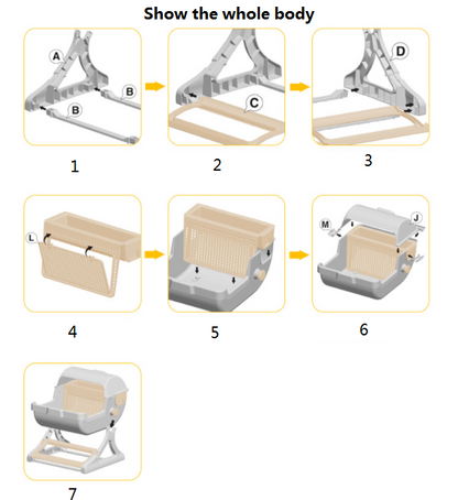 Semi-Automatic Litterbox green