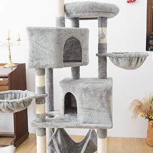 برج شجرة القطط متعدد المستويات - الموديل 11 